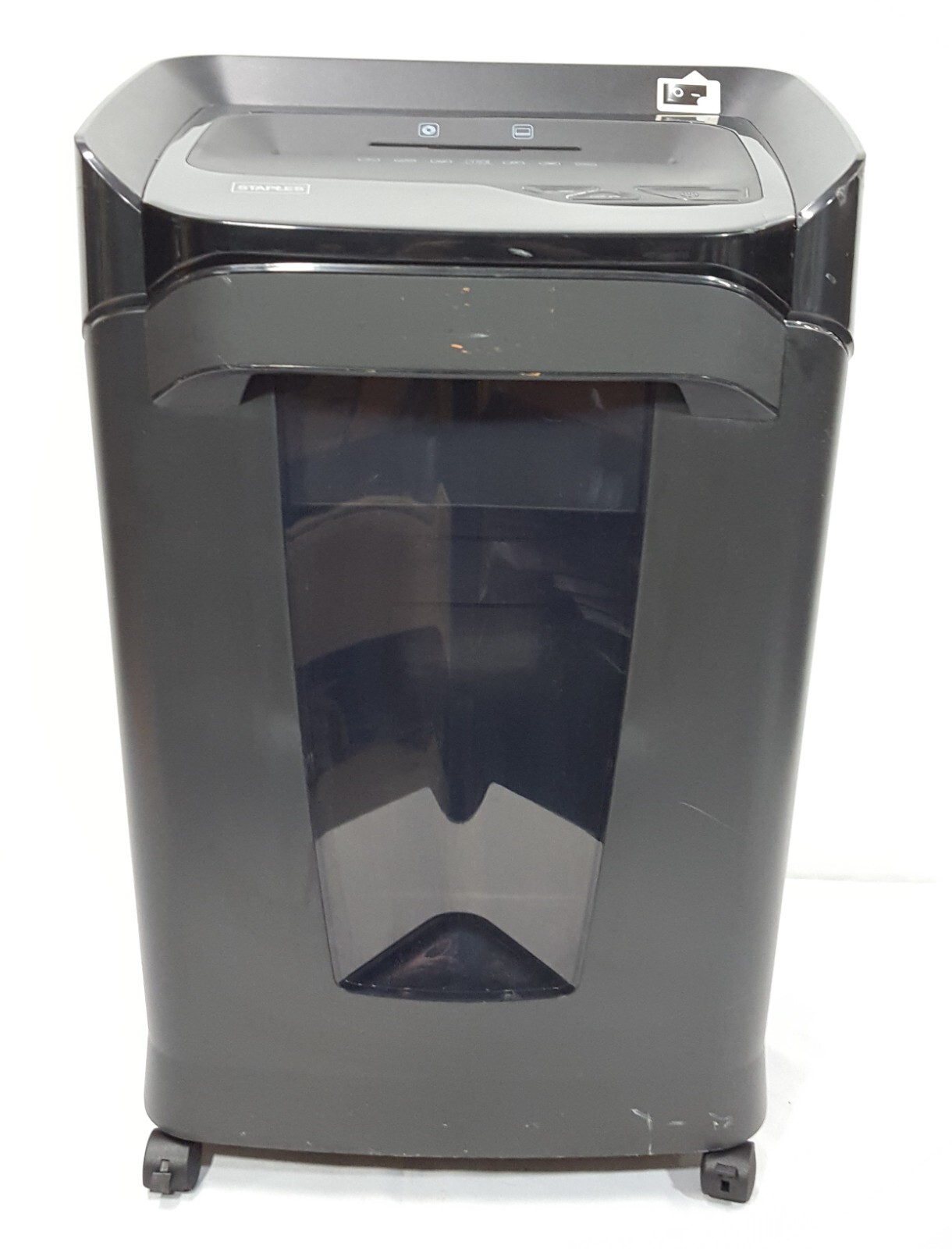 Staples SPLTXC18A 18Sheet Cross Cut Commercial Shredder Black eBay