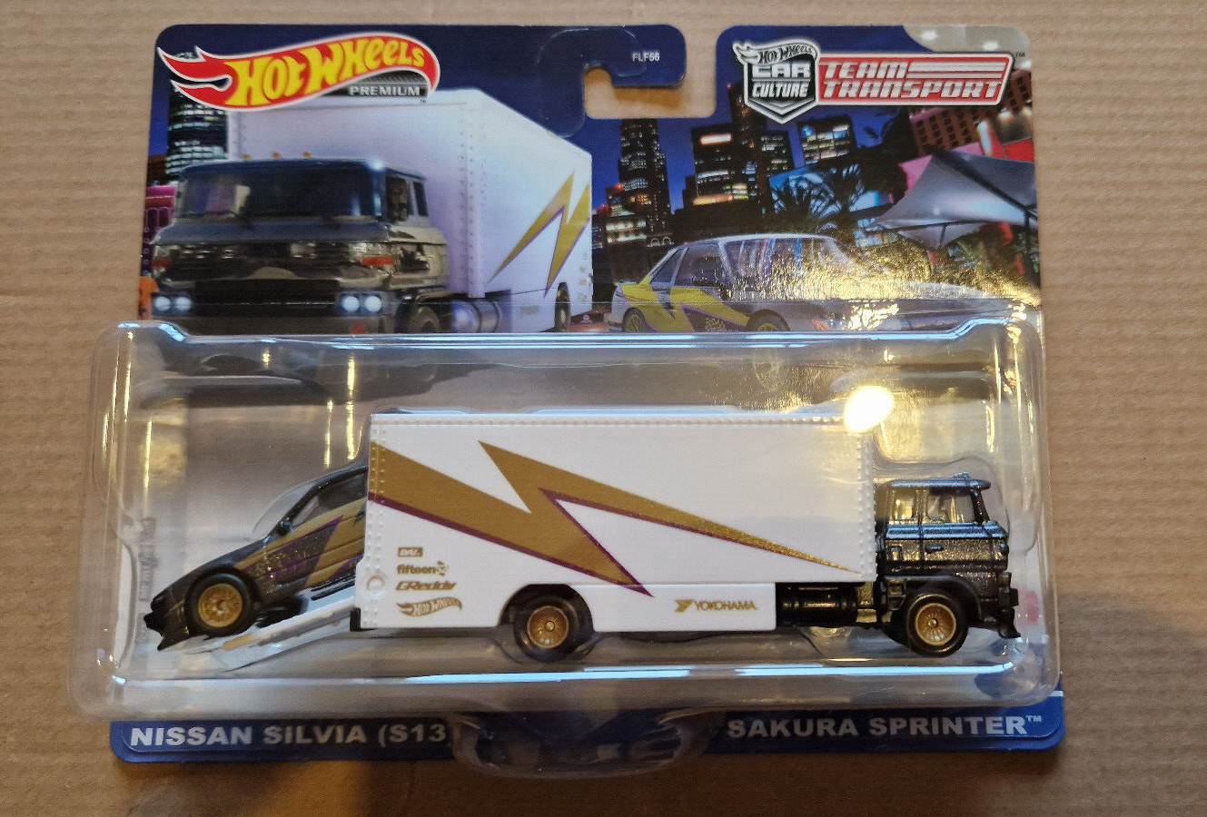 Hot Wheels Team Transport Nissan Silvia S15 Sakura Sprinter cadeau idéal passionné JDM