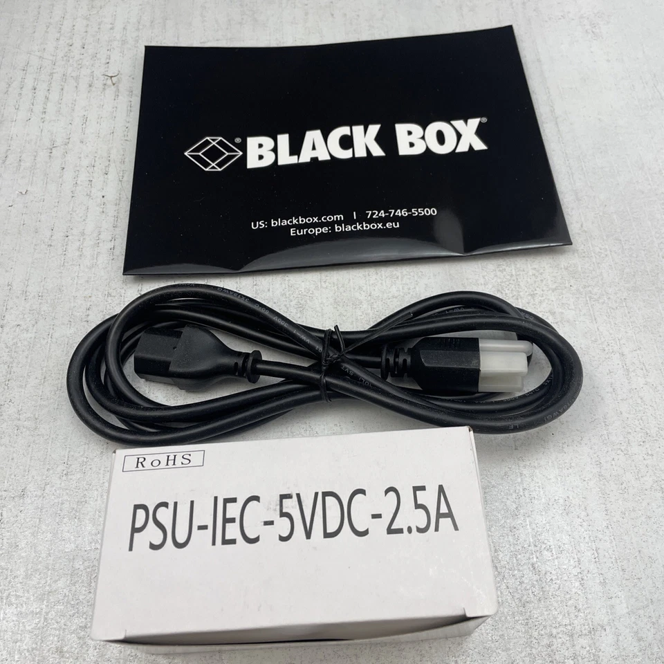 Black Box KV2004A 4-Port Wizard KVM ServSwitch - DVI Dual Link - New Sealed - Image 4 of 4