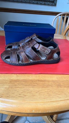 Club Room Douglas Strap Sandals Brown Mens US 11.5M | eBay display picture 1