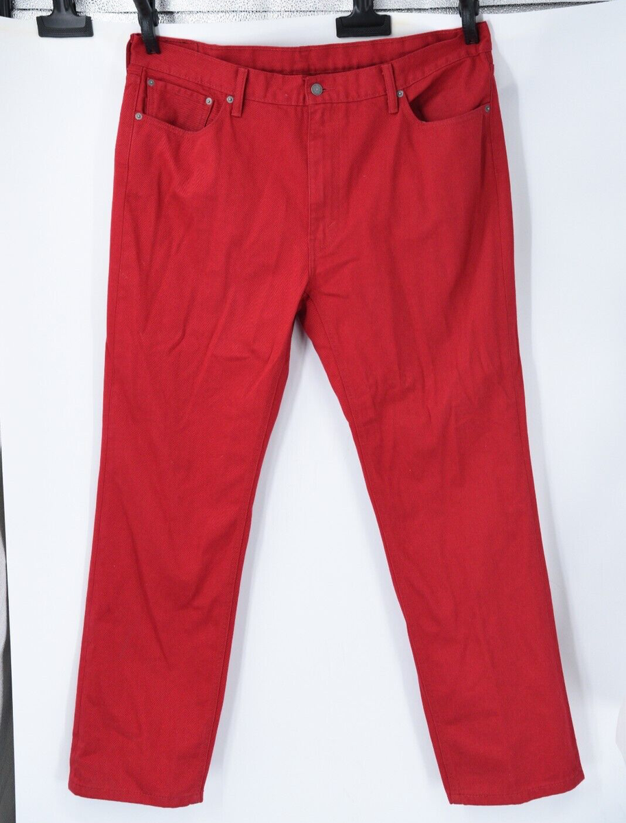 Levis 541 Red Jeans Mens Size 40 | eBay