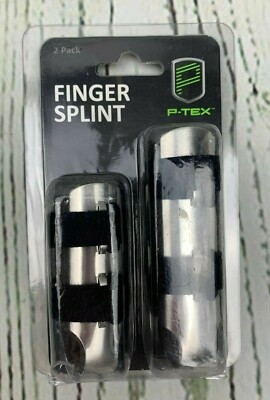 PTEX 2 Pack Finger Splints One Size