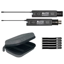 Alto Professional STEALTH1XNA Mono UHF Wireless Microphone Speaker System w Case