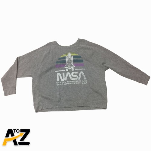 NASA Plus Size Graphic Sweatshirt Size 
