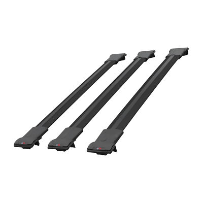 Compatible avec Nissan Armada 2 (Y62) 2017-2020 FLY Model Barres de Toit Rail...