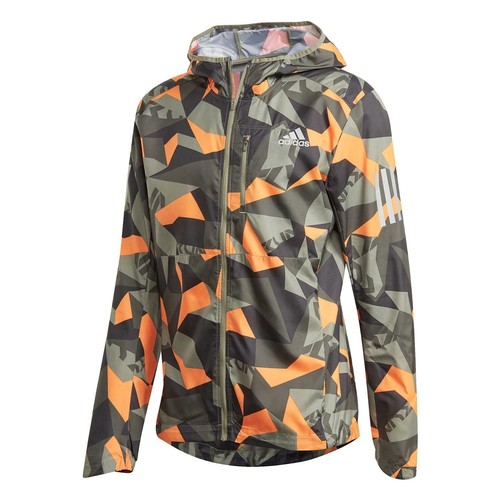 adidas MEN'S OWN THE RUN CAMO JACKET 