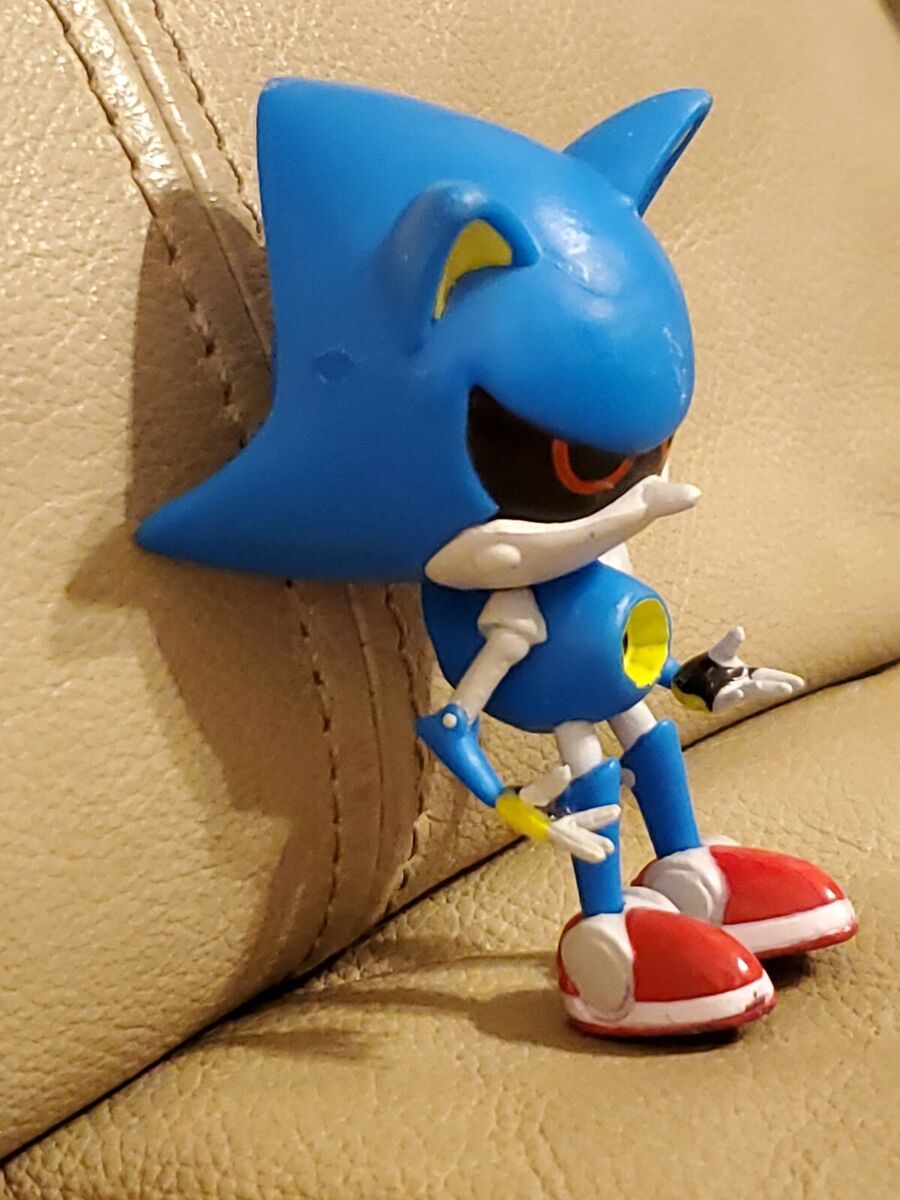 Brinquedo Boneco Metal Sonic