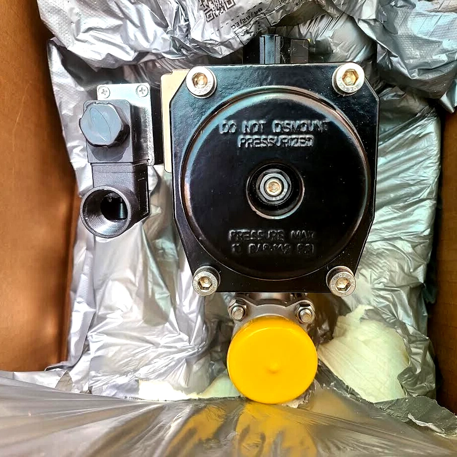 VALWORX SANITARIO TRIPLE ABRAZADERA BOLA ACTUADOR VÁLVULA 1-1/2" NUEVO Foto 3 de 4