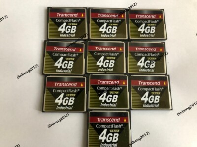 10pcs Transcend 4GB Ultra Speed Industrial CF Card cf100i