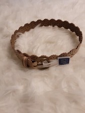 NWT GAP Girls Beige Taupe Belt 2-5yrs