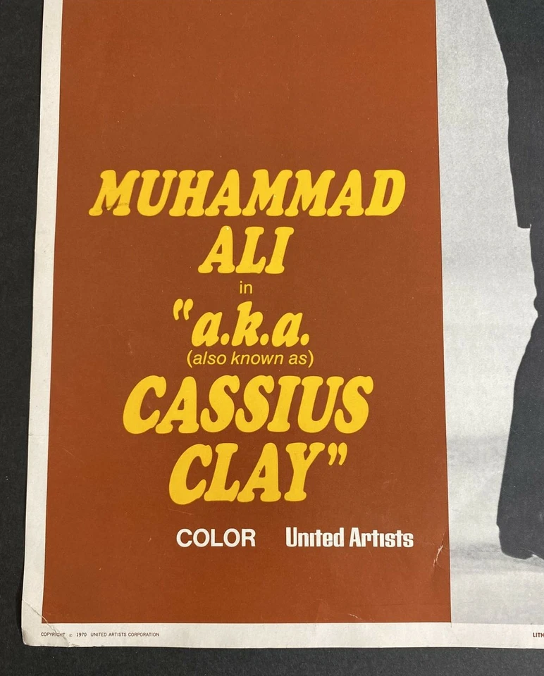 1970 Muhammad Ali a.k.a Cassius Clay Movie Boxing Lobby Card #5 Number 70/340 - Image 3 of 4