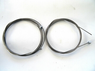 MATRIX Bremszug 2stk.Nirosta rostfrei Trommelnippel 1,2x2000mm NEU