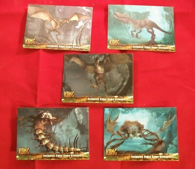 KONG The 8th Wonder of the World  Exclusive Video Game Creature Set   King Kong
