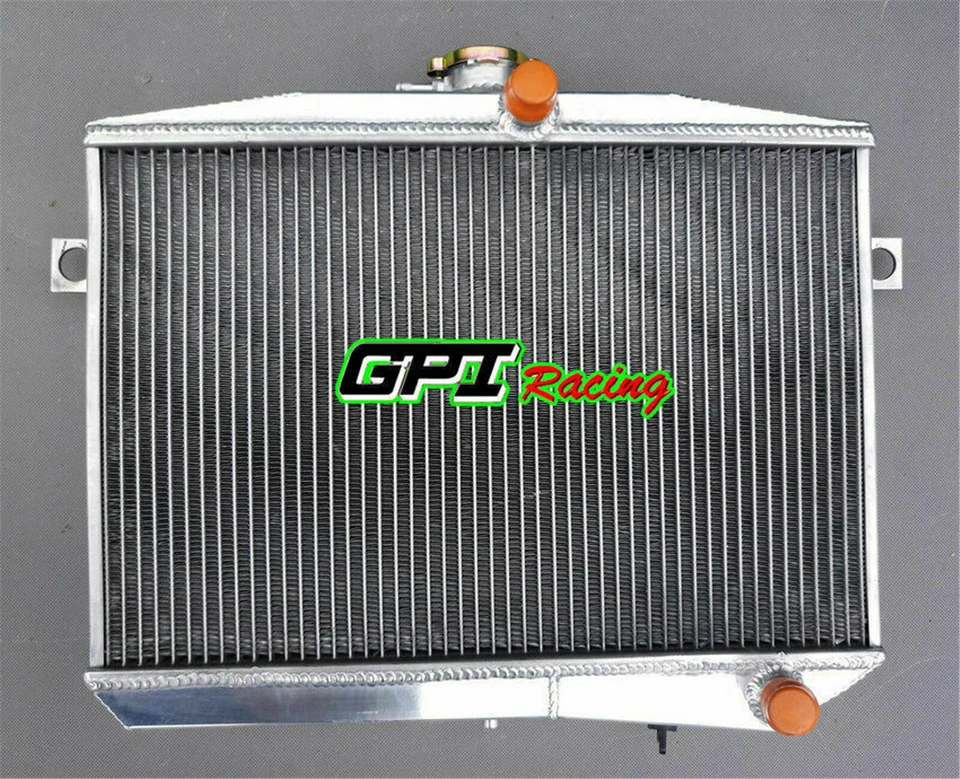 2ROW Aluminum Radiator for Volvo Amazon P1800 W/B18 B20 ENGINE GT 1959-1973 MT Foto 2 de 4