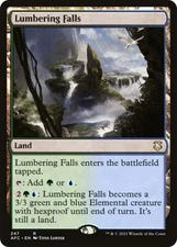 MTG Lumbering Falls  - Adventures in the Forgotten Realms Commander #247