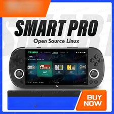 Handheld Game Console 4.96'' IPS Screen Linux System Joystick RGB Lighting Smart