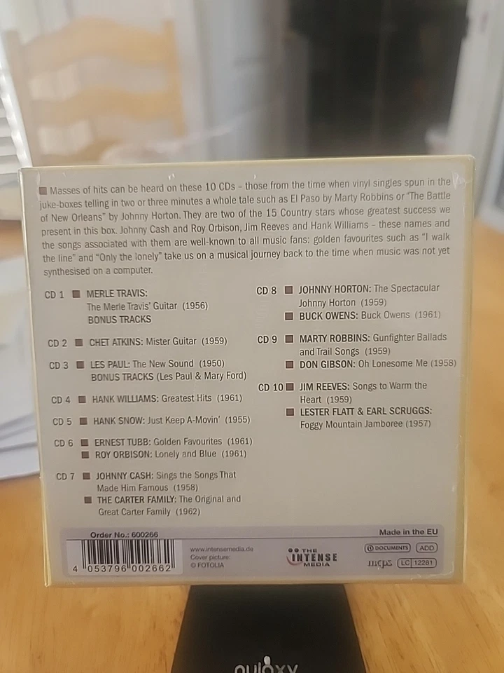 NEW SEALED THE STARS OF COUNTRY MUSIC-15 ORIGINAL ALBUMS 10 CD BOX SET - Image 4 of 4