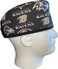 NFL Baltimore Ravens Solid Scrub Hat Chemo Cap