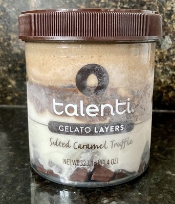 Freeze Dried Ice Cream: Talenti Salted Caramel Truffle Bites 3.5oz Ea