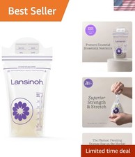 Airtight 6oz Breastmilk Storage Bags, 200 Pac...