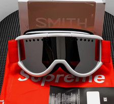 Supreme x Smith White Ski Snowboard Goggles FW15 Motocross ATV Dirt Bike New