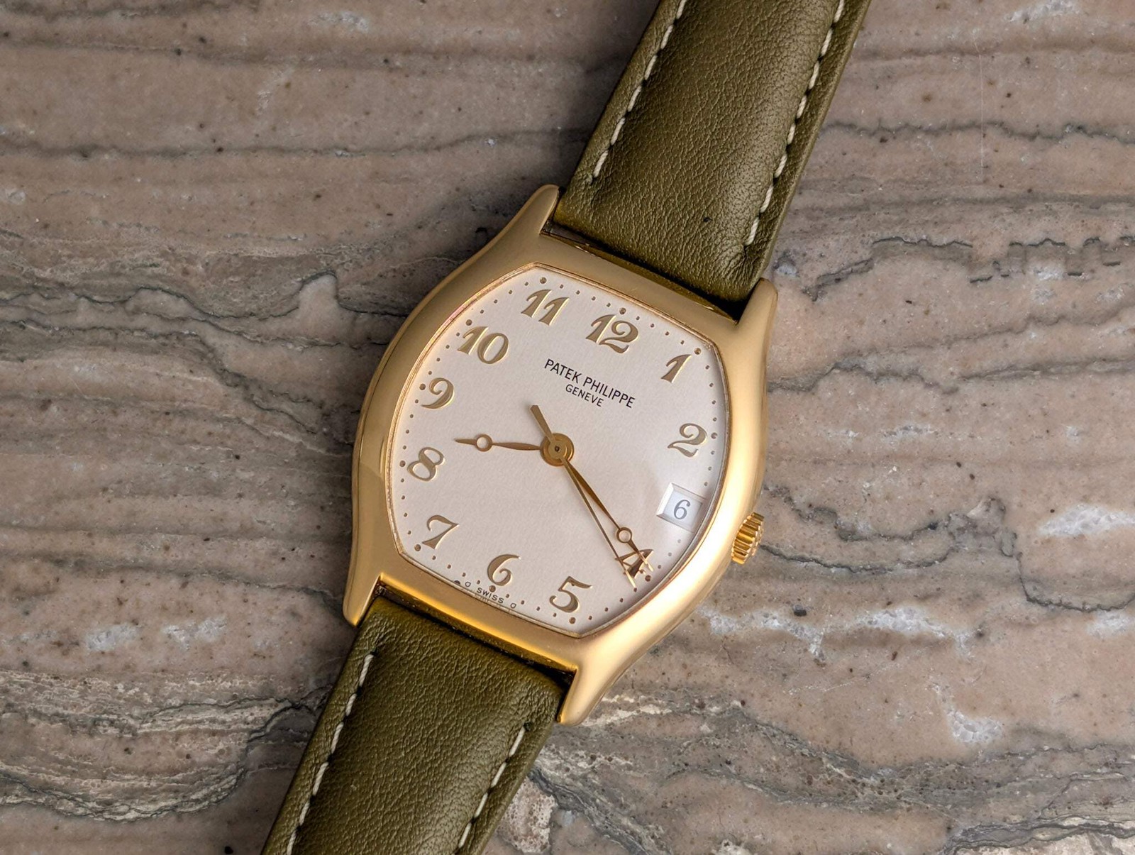 Patek Philippe Gondolo 5030 Tonneau 18k Gold Automatic Watch