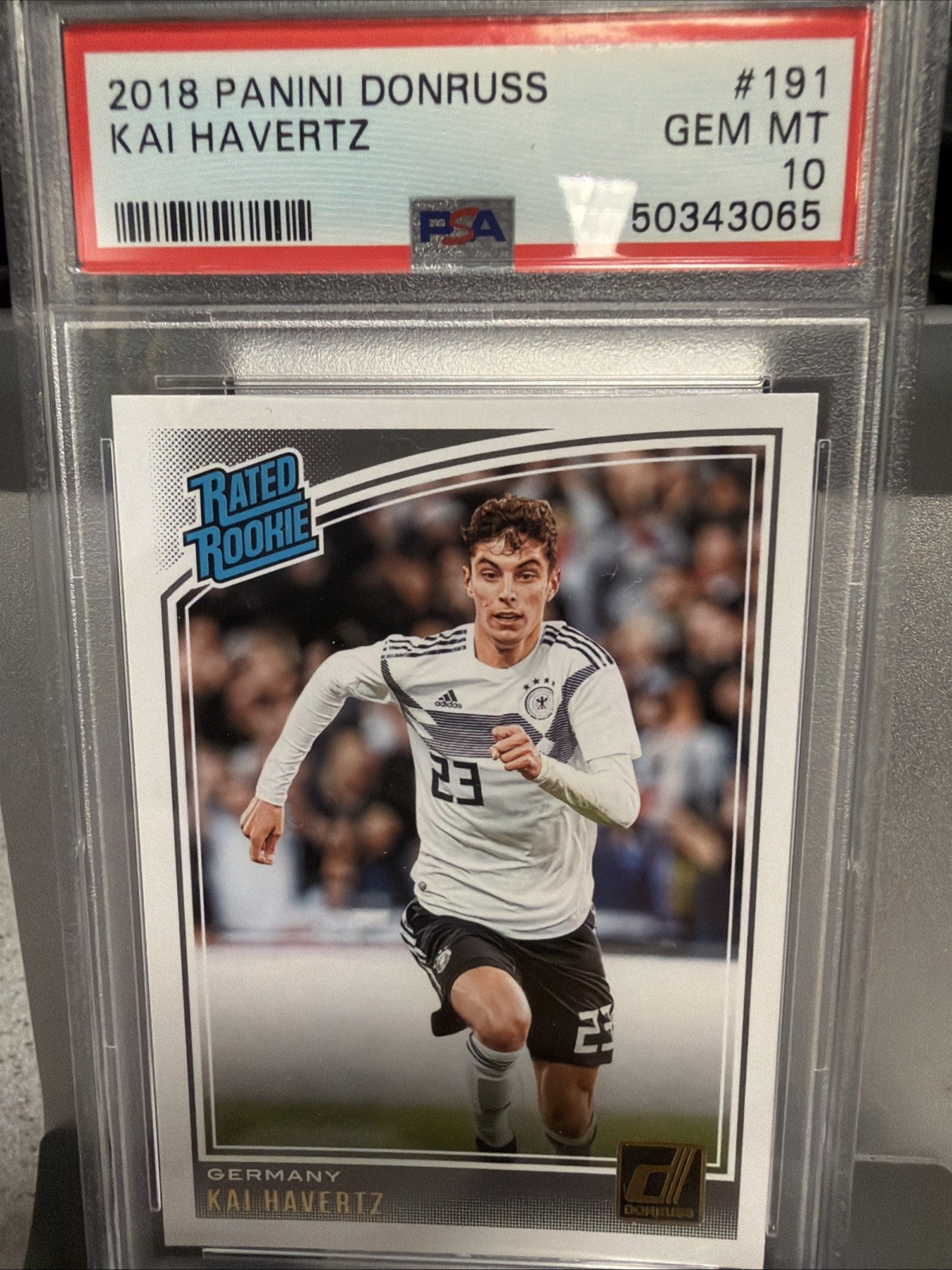 2018-19 Panini Donruss - Rated Rookie Kai Havertz #191 (RC)
