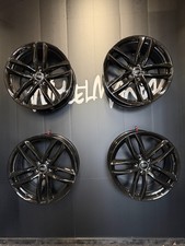 20” AUDI A6 Q5 SQ5 GLOSS BLACK 20X8.5 5X112 ET43 66.6 469601025N ALLOY WHEELS