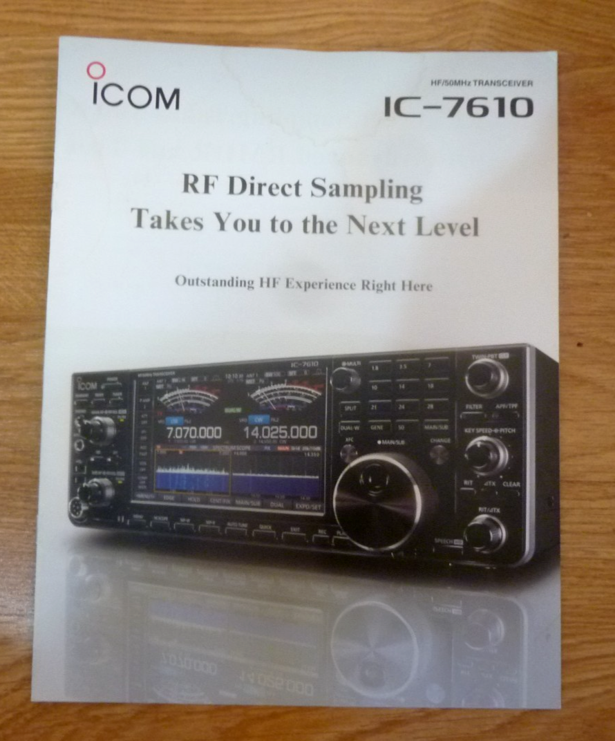 Icom IC-7610 HF/50MHz All Mode Transceiver for sale online | eBay