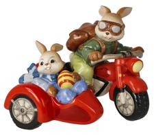 Goebel Hase Spritztour Neuheit 2025 Hasen mit Motorrad Ostern 6171 limitiert