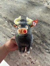 Ty Beanie Baby 6" Ferdinand The Bull Plush Stuffed Animal Heart Tags A16