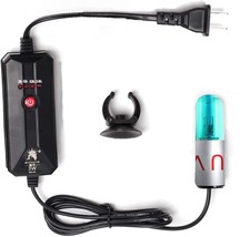 Aquarium Clean Light Fish Tank Water Timer Submersible Green Algae Clear Lamp