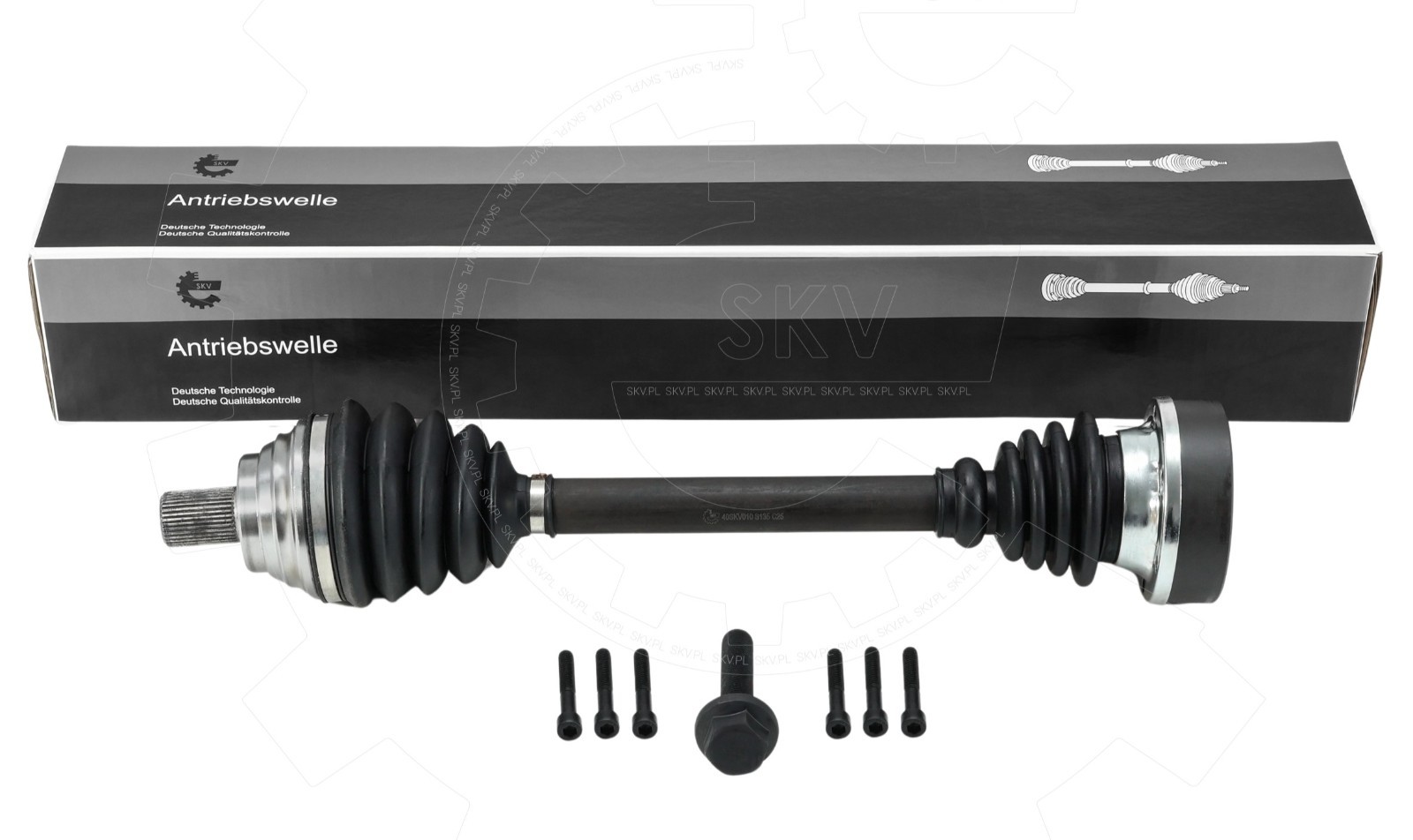 Cardan avant gauche anti-vibration en acier forgé pour Seat Leon