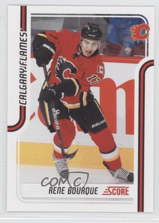 2011-12 Score Rene Bourque #88 0a4