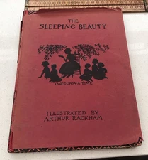 Rare Antique Book Sleeping Beauty Illus. Arthur Rackham First Edition 1920 D/J
