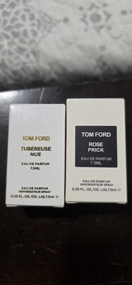 Tom Ford Tubereuse Nue And Rose Prick Eau De Parfum 7.5ml Travel Size New
