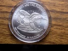 1 TROY OZ .999 FINE SILVER BILL OF RIGHTS ROUND/COIN 1991 SYGMA TESTED