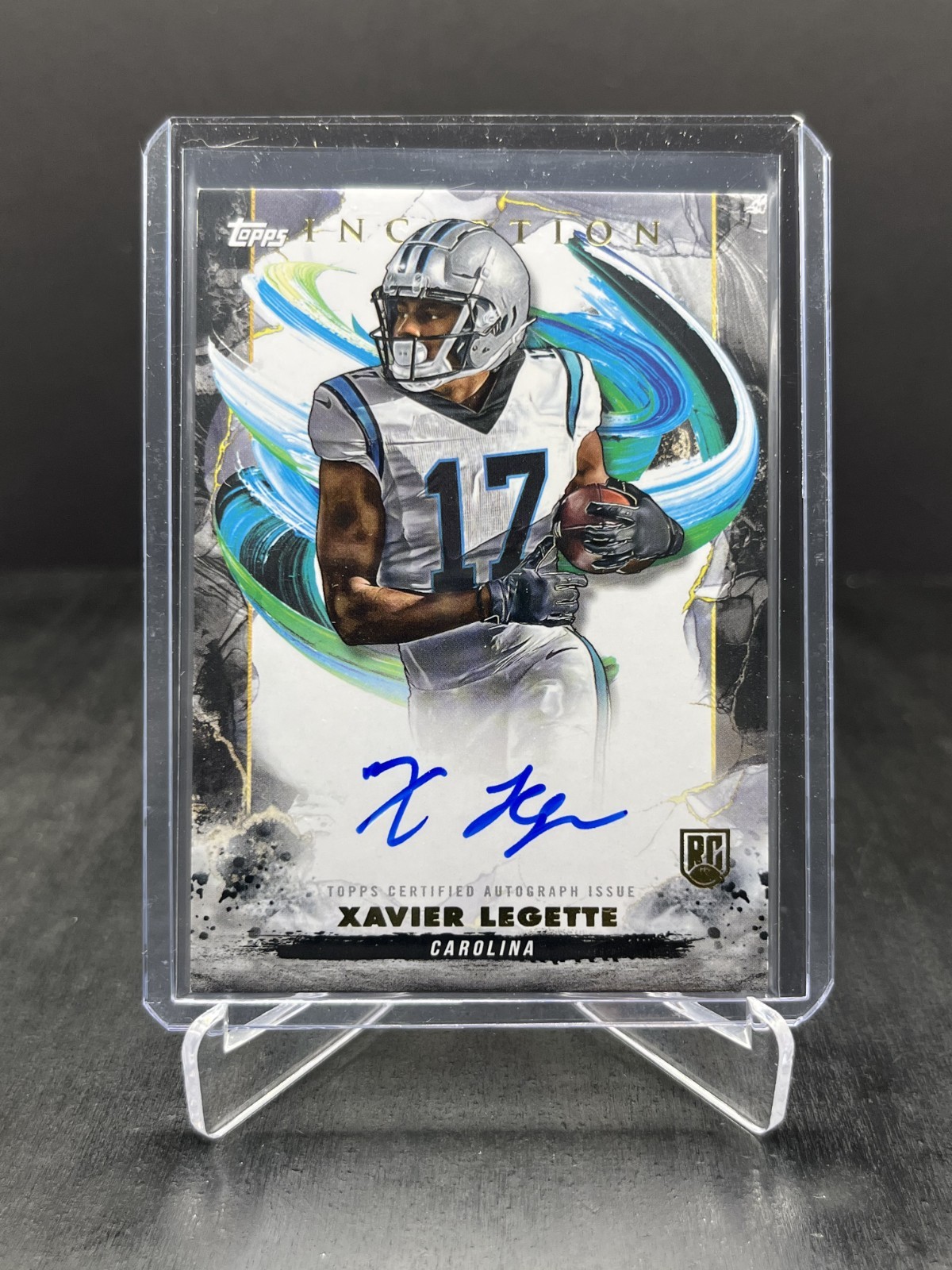 2024 Topps Inception Football Xavier Legette RC Rookie Autograph Auto #RA-XL