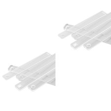 5 Pairs Clay Rolling Pin Guides for Dough Thickness 2/3/4/5/6mm Polymer7667