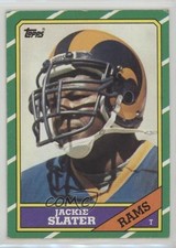 1986 Topps Jackie Slater (C* on Copyright Line) #85 HOF sb7