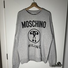 Moschino Milano Grey Sweater Men’s Medium