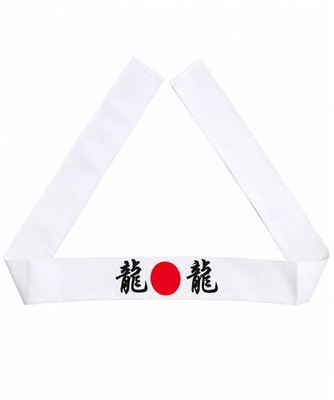 Japanese DRAGON Headband Teppanyaki Grill Chef Headband with Double-layer Fabric