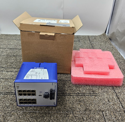 Hirschmann BRS20-16TX Managed Rail Switch 16 x 10/100Base-TX RJ45 DIN-Rail Mount