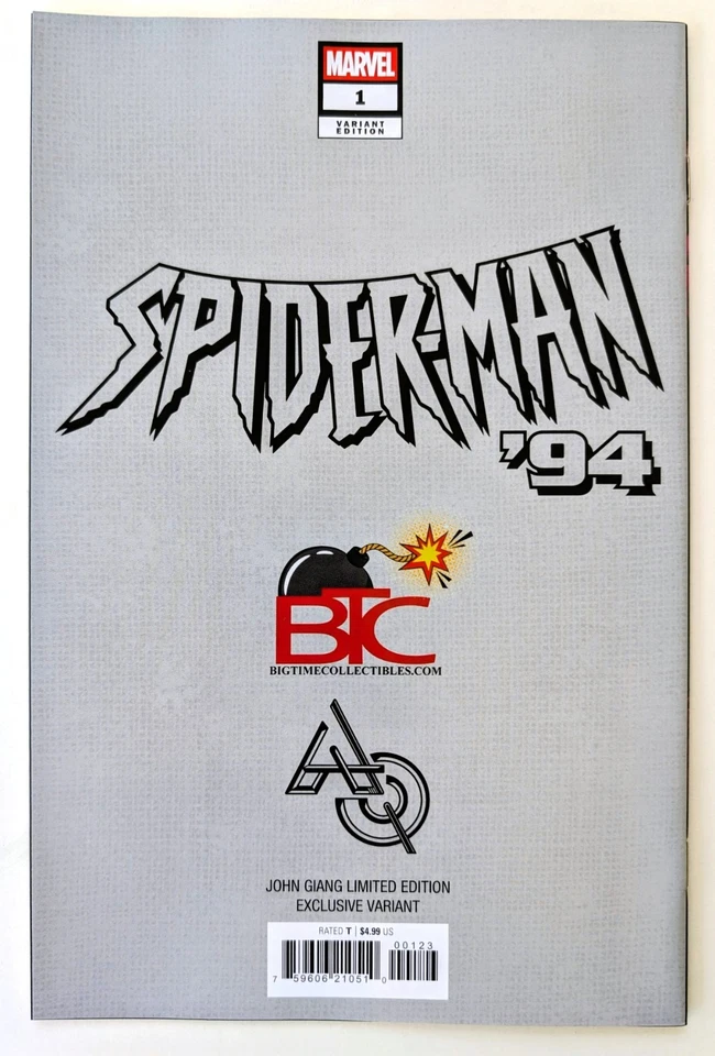 🔥CUBIERTA SPIDER MAN 94 JOHN GIANG SECRET DROP BUBBLEGUM NYCC 2025 + CERTIFICADO DE AUTENTICIDAD🔥 Foto 4 de 4