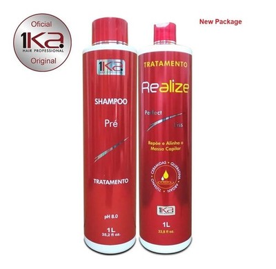 Behandlung Keratin 1ka Perform Perfect Liss Progressive Brush + Shampoo Pre 1l
