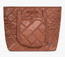 Lug Medium Tote with Trolley Sleeve Skyliner Copper Brown