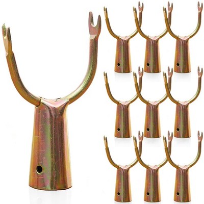 10 Pcs Metal Tree Support, Tree Straightening Device, Branch Crutch - Prevent...