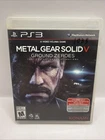 Metal Gear Solid V Ground Zeroes PS3 Playstation 3 - Tested & Works