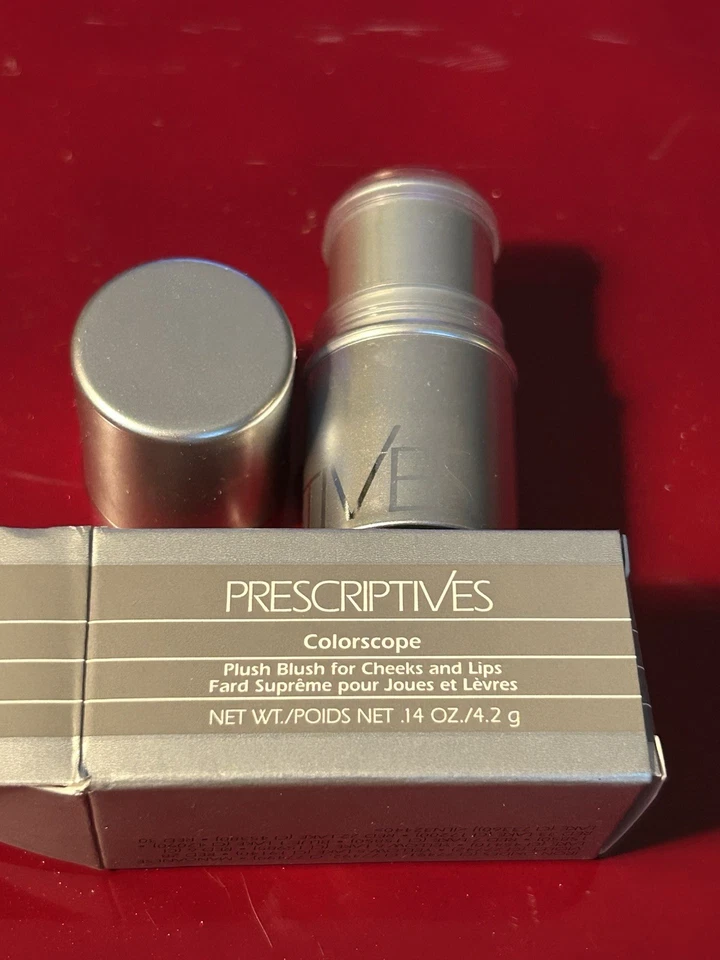 PRESCRIPTIVES Colorscope Plush Blush Cheeks & Lips MOROCCAN BRONZE 01 .14 oz NIB - Image 4 of 4