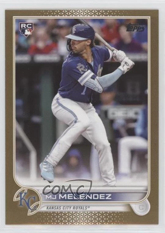 2022 Topps Update Gold /2022 MJ Melendez #US223 Rookie RC